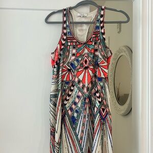 Parker Multicolor Geometric Mini Dress